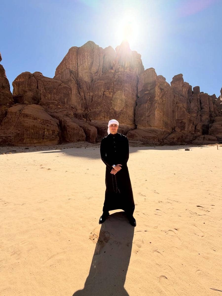 Aisar Khaled saat di AlUla