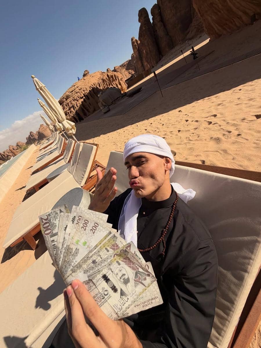 Aisar Khaled saat di AlUla