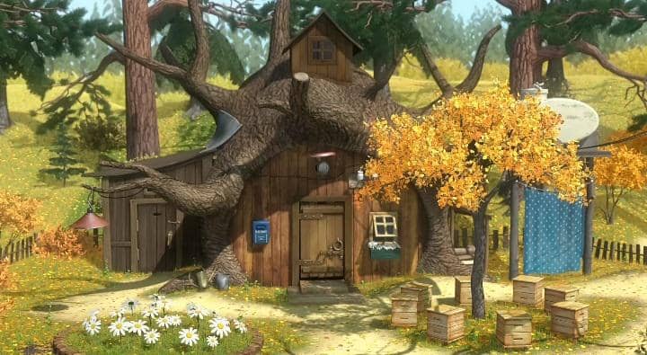 11 Potret Rumah si Beruang di Masha and The Bear, Unik dan Cantik! 