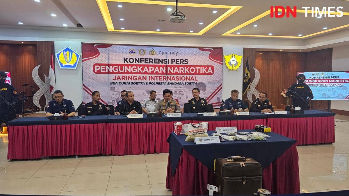 Pengungkapan penyelundupan narkoba oleh Bea Cukai Soekarno-Hatta