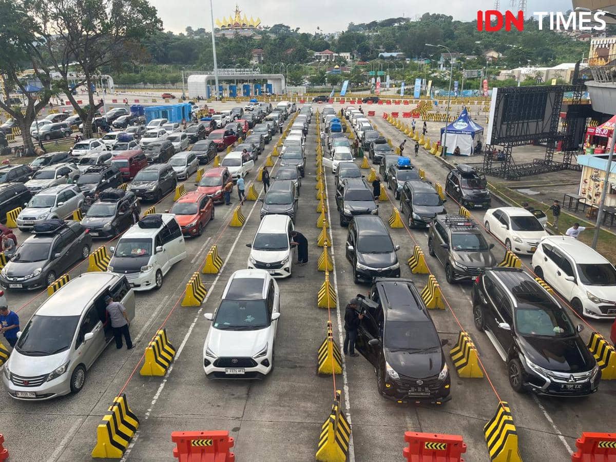 Arus Balik H+6 Lebaran 2026 di Bakauheni Lengang, Pemudik Motor Landai