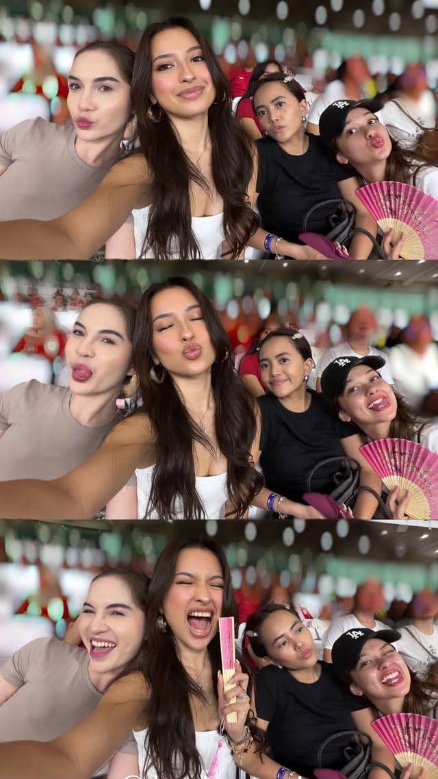 Artis Nonton Timnas vs Saint Kitts and Nevis di Stadion GBK (instagram.com/jennifercoppenreal20)