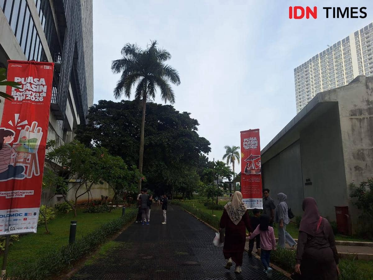 Antusiasme Libur Lebaran, Antrean Mengular di Planetarium TIM