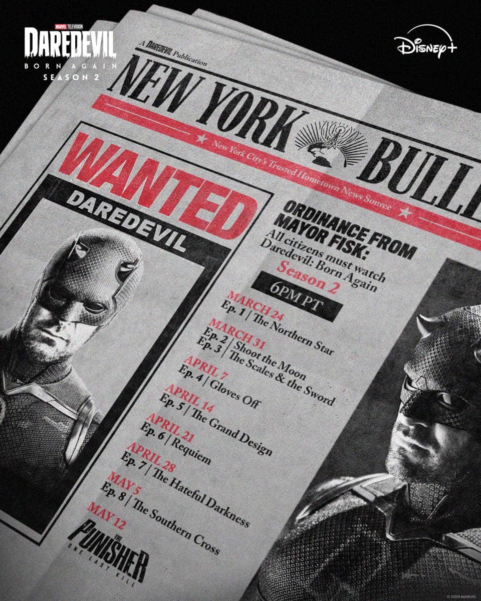 Daredevil: Born Again Season 2