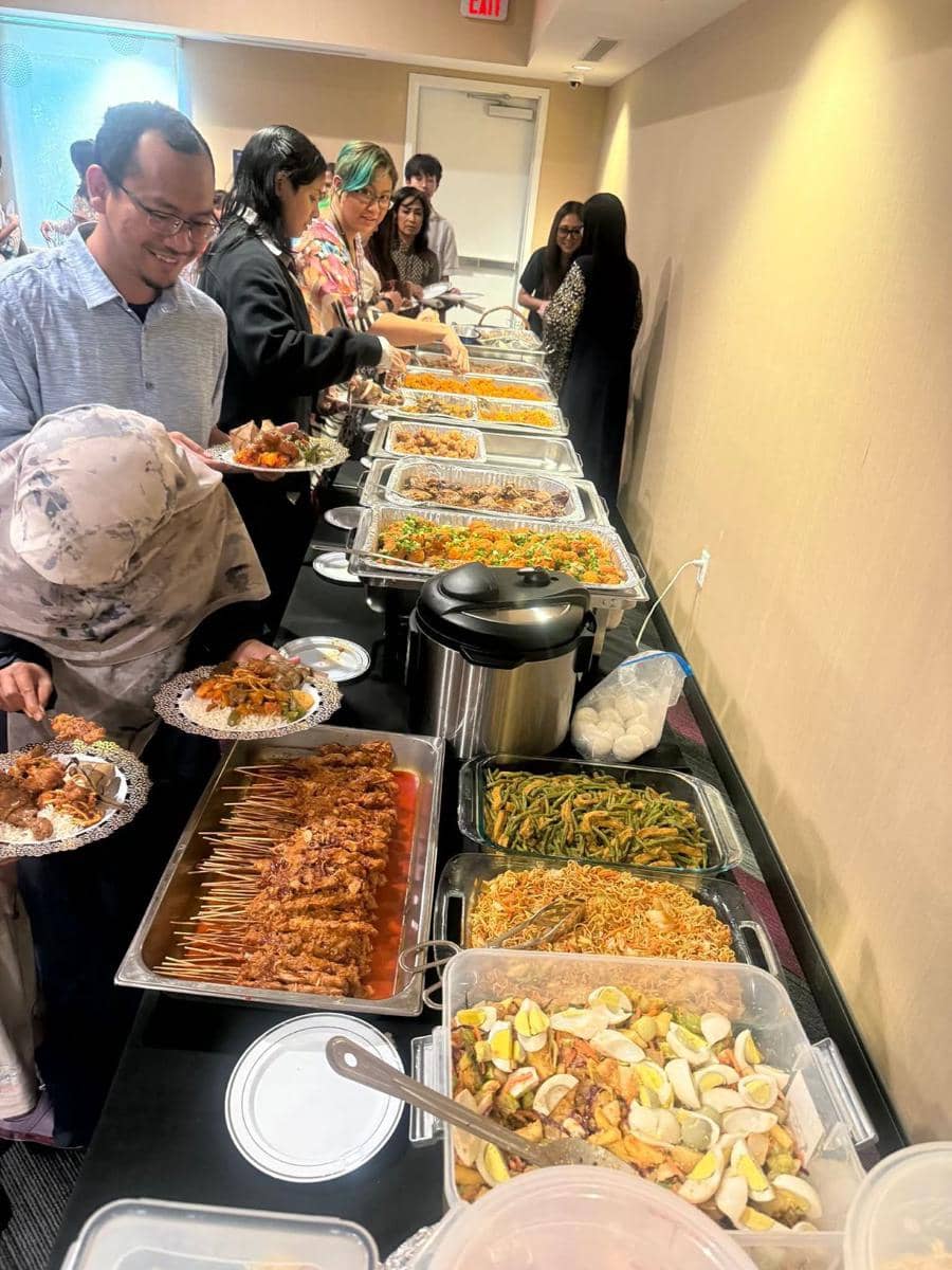 Potret keseruan Halalbihalal warga Indonesia di Florida, AS. (Dok.Istimewa)