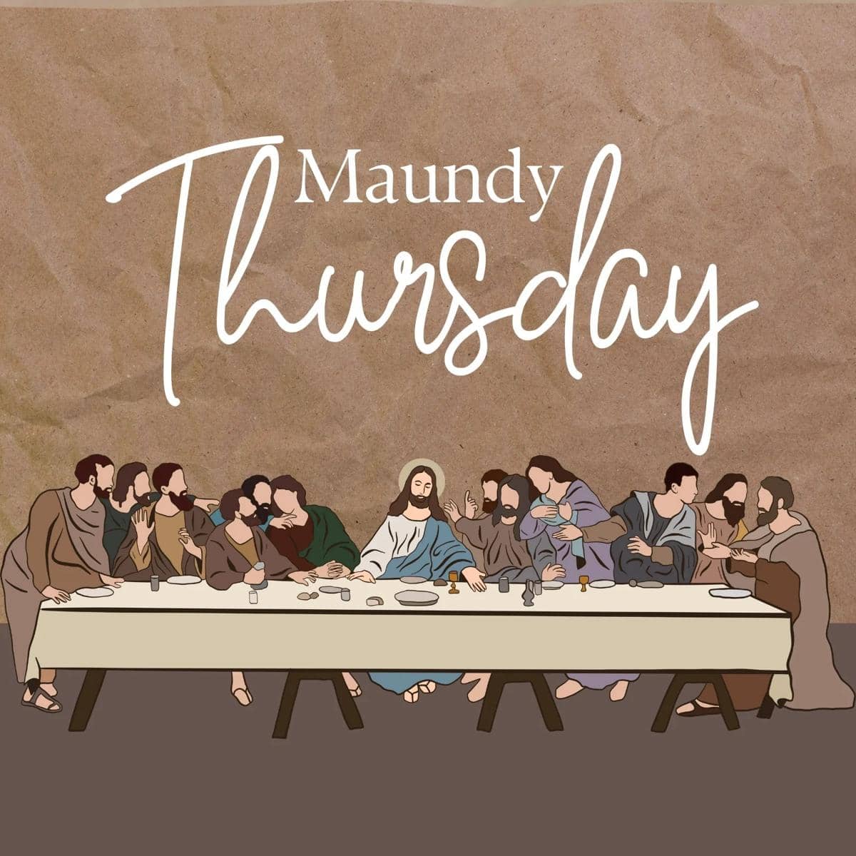 Ilustrasi poster Kamis Putih (Canva/By Beatrisse Pabion)