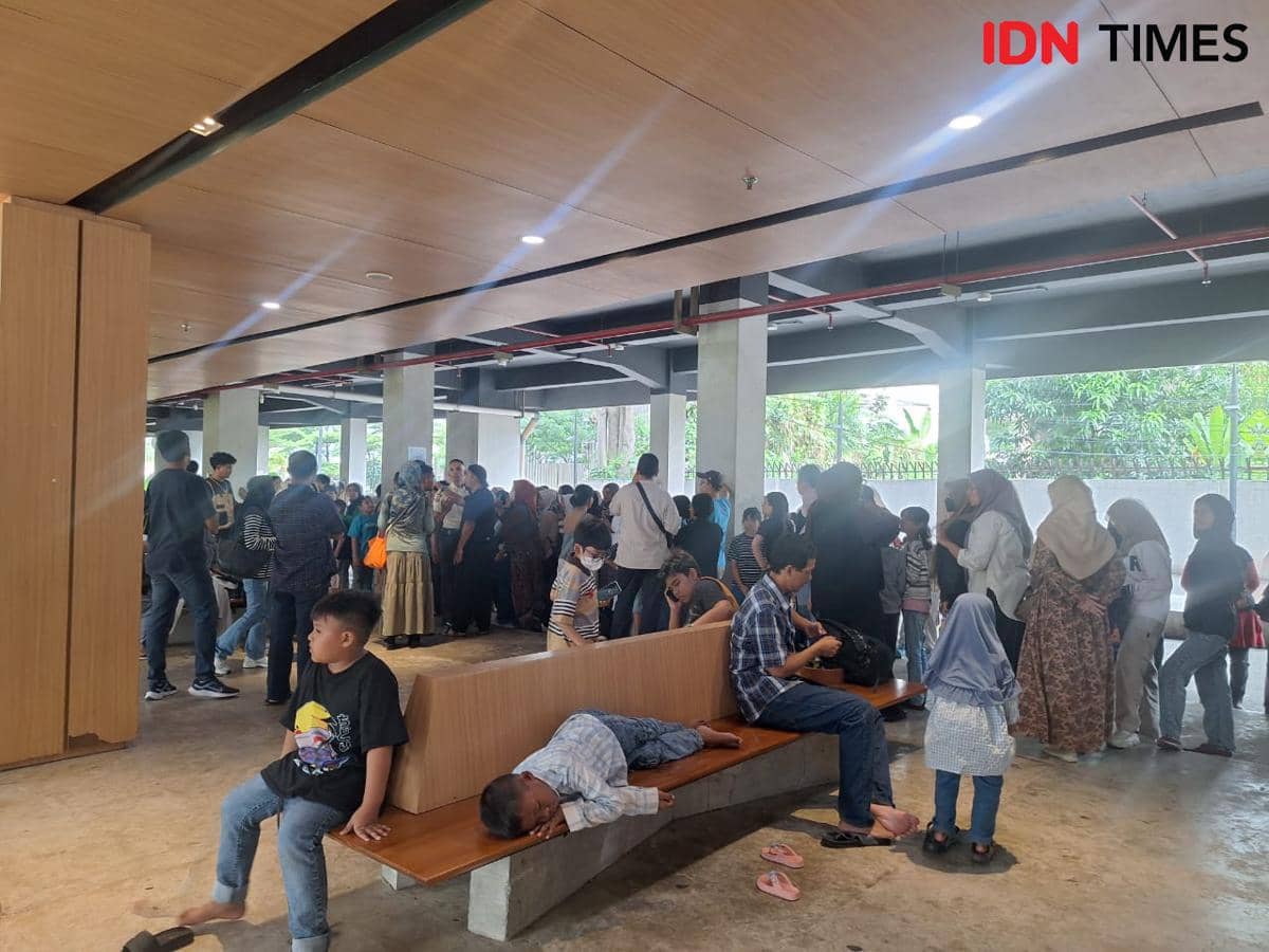 Suasana Planet Arium di Taman Ismail Marzuki, Jakarta pada Jumat (27/3/2026). 