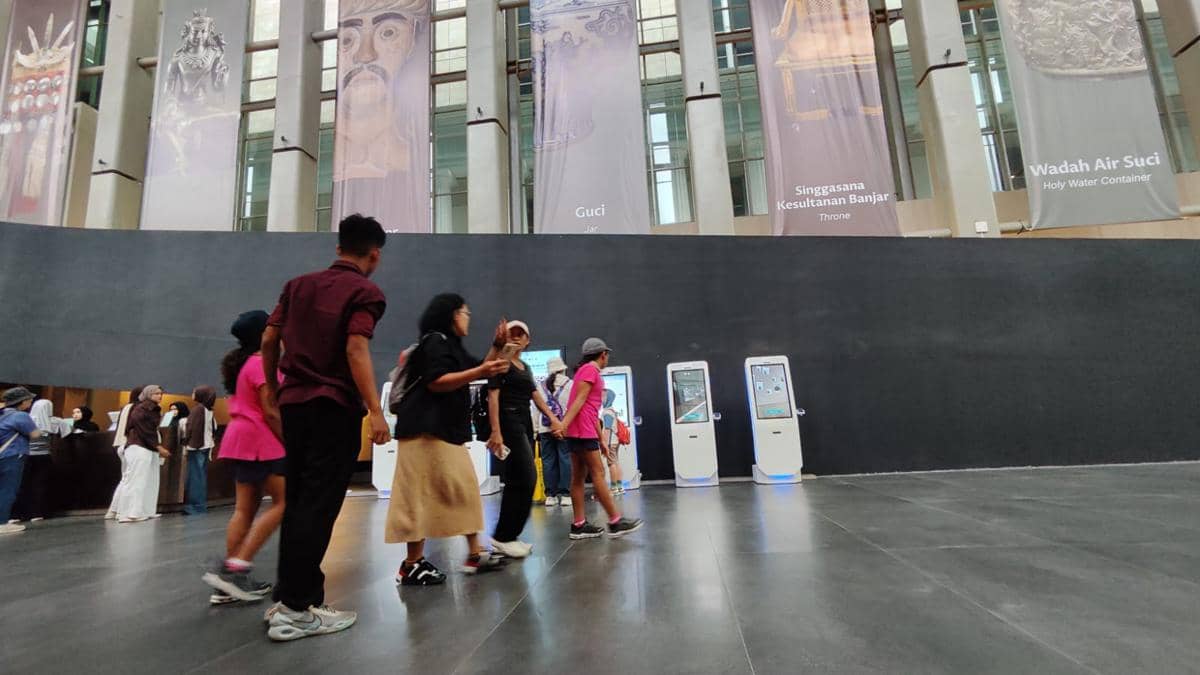 Suasana Museum Nasional, Jakarta Pusat, Jumat (27/3/2026).