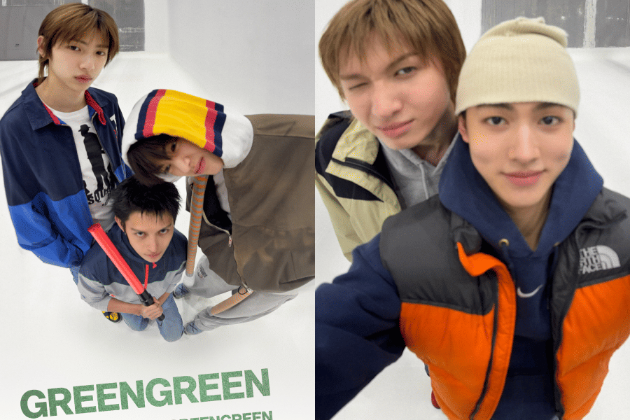 potret CORTIS untuk GREENGREEN (x.com/BIGHIT_MUSIC)