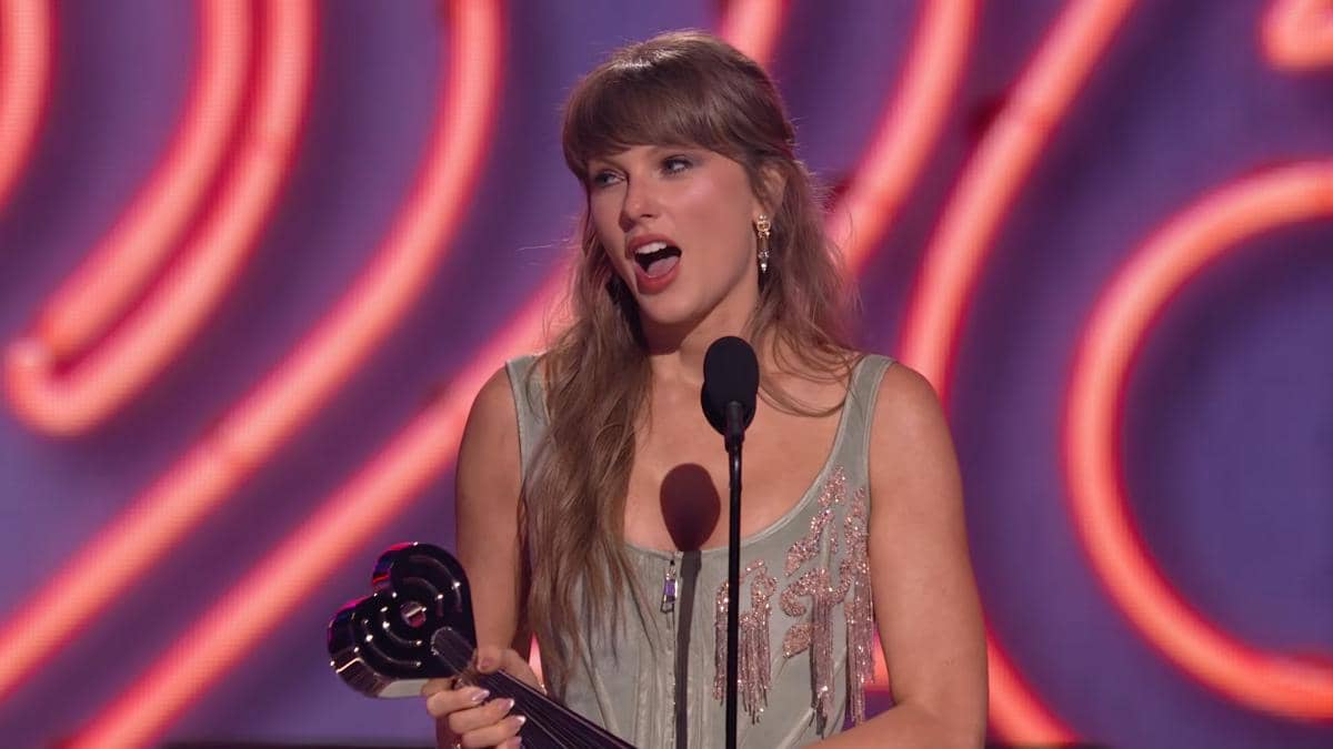 Pidato Taylor Swift saat menang penghargaan iHeartRadio Music Awards 2026