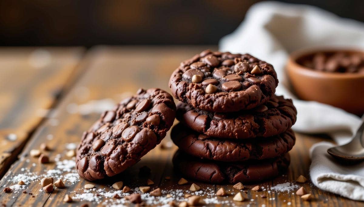 5 Tips Membuat Double Chocolate Cookies yang Fudgy dan Lumer
