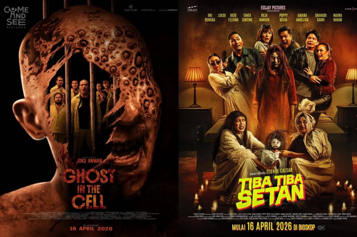 5 Film Horor Indonesia Tayang April 2026, ada Ghost in the Cell!