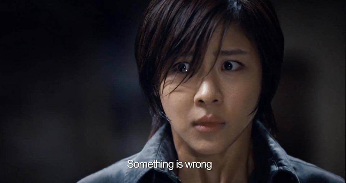 cuplikan Ha Ji Won di film Sector 7