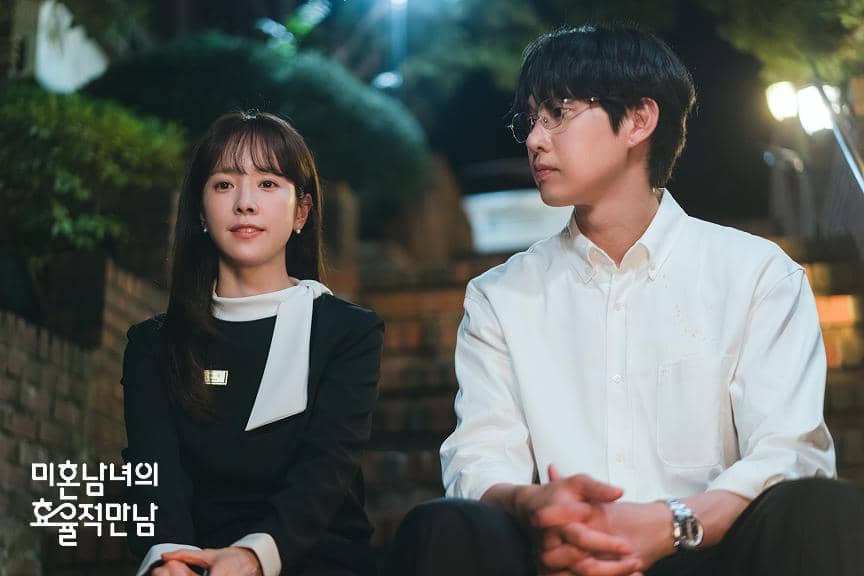 Han Ji Min dan Park Sung Hoon di The Practical Guide to Love