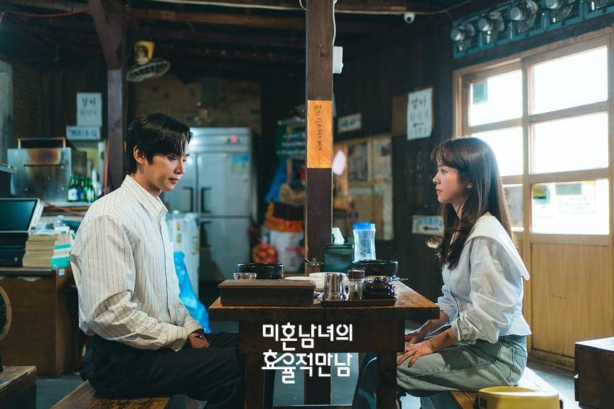 Park Sung Hoon dan Han Ji Min di The Practical Guide to Love