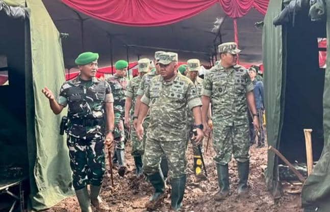 Korem 073/Mkt Kunjungi dan Beri Arahan Prajurit Yon TP 935/SB