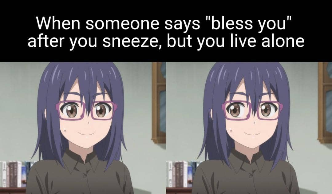 meme anime tentang tetangga