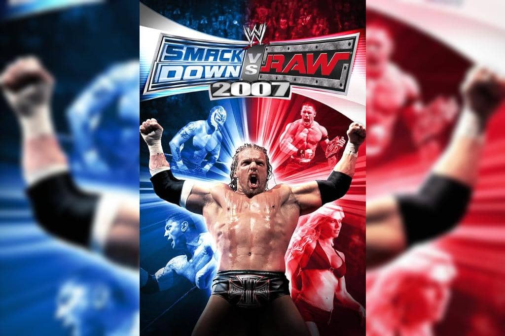 cover art WWE Smackdown! vs Raw 2007