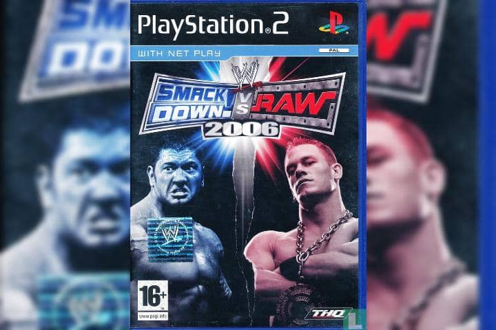 cover art WWE Smackdown! vs Raw 2006
