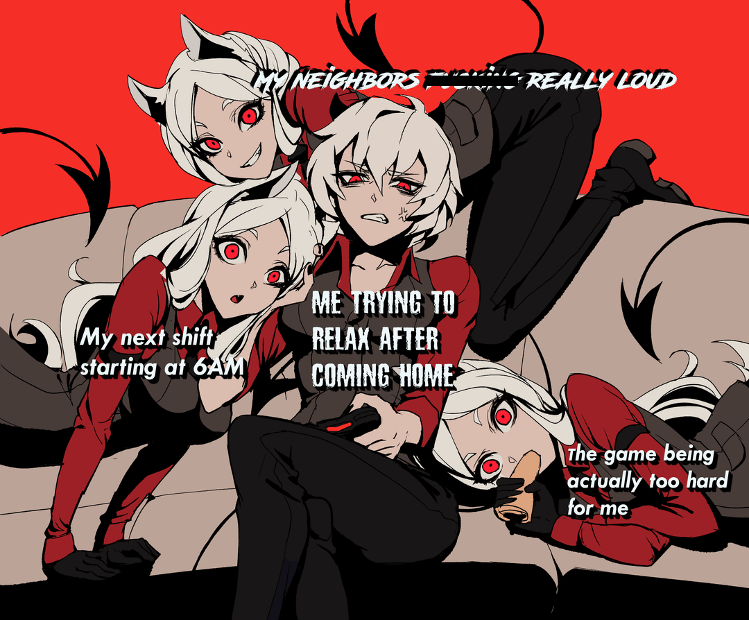 meme anime tentang tetangga