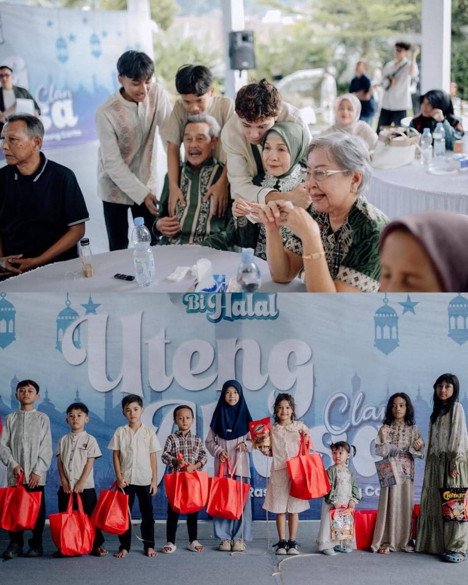 Halal bihalal keluarga Rossa