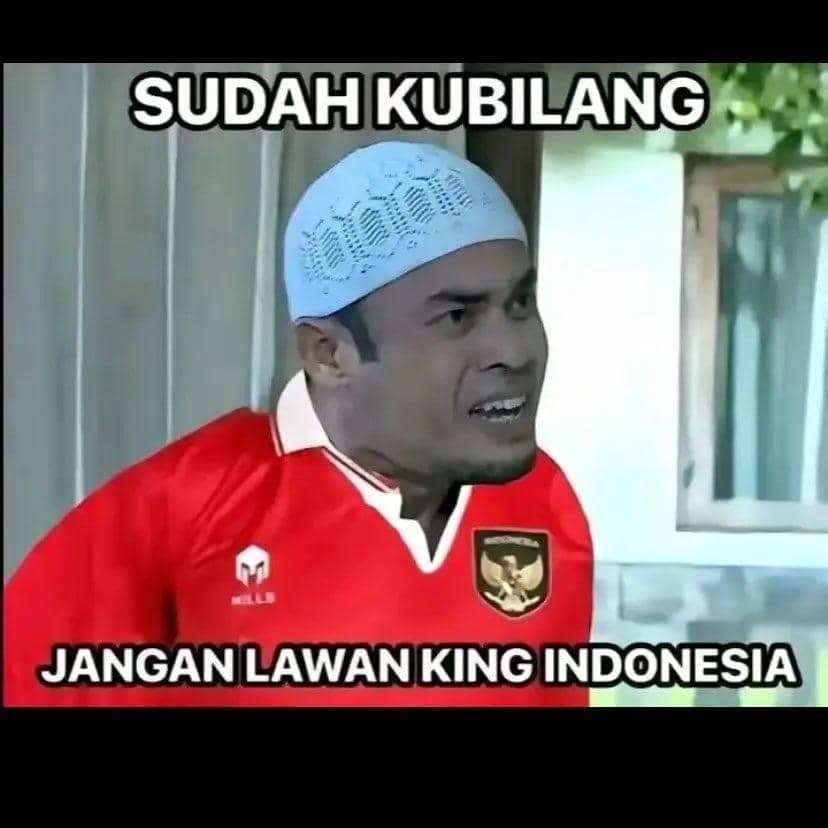 meme Timnas Indonesia melawan Saint Kitts and Nevis
