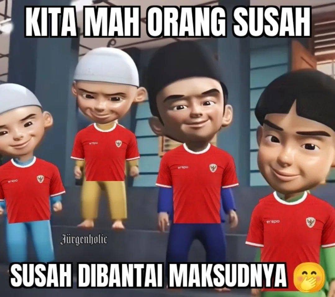 meme Timnas Indonesia melawan Saint Kitts and Nevis