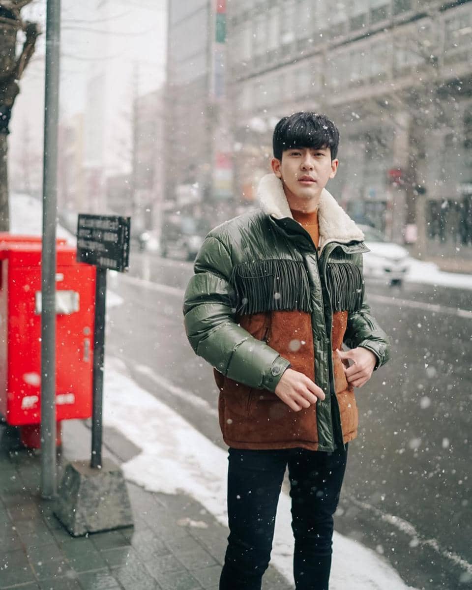 OOTD Nuansa Winter ala Toey Pongsakorn