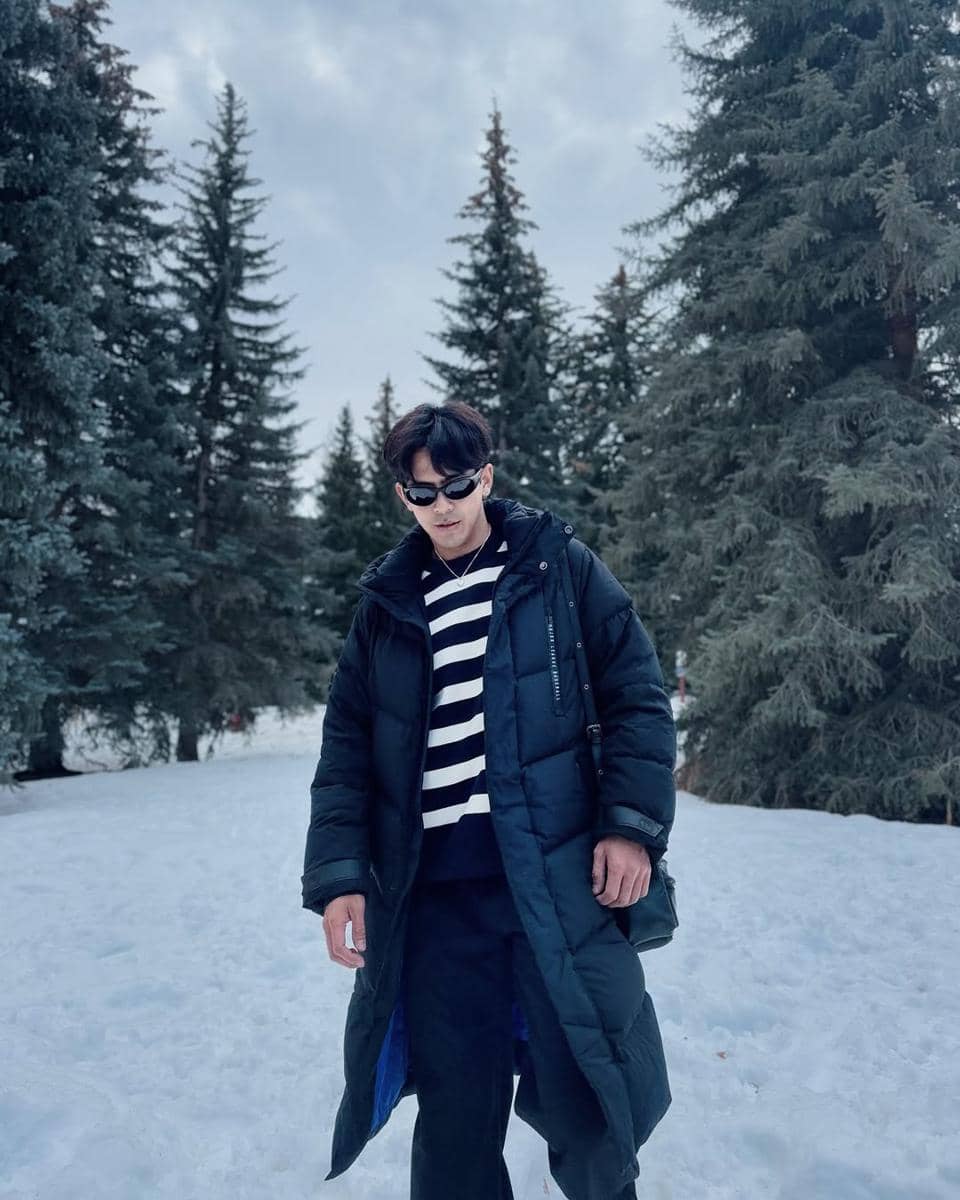 OOTD Nuansa Winter ala Toey Pongsakorn