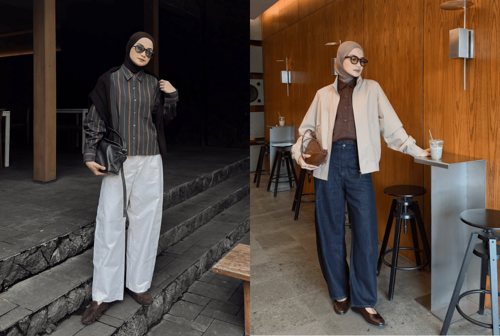 7 Ide OOTD Serba Cokelat ala Anggita Kusuma, Hangat dan Berkarakter!