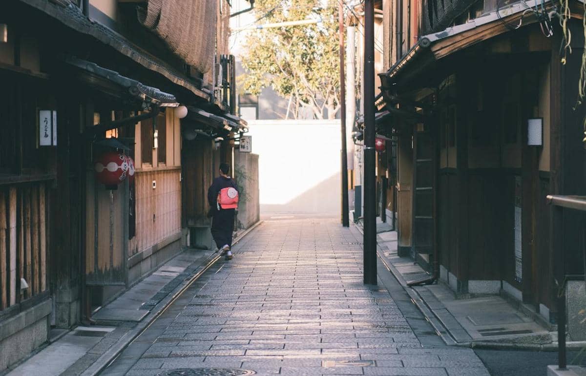 ilustrasi Gion Kyoto 