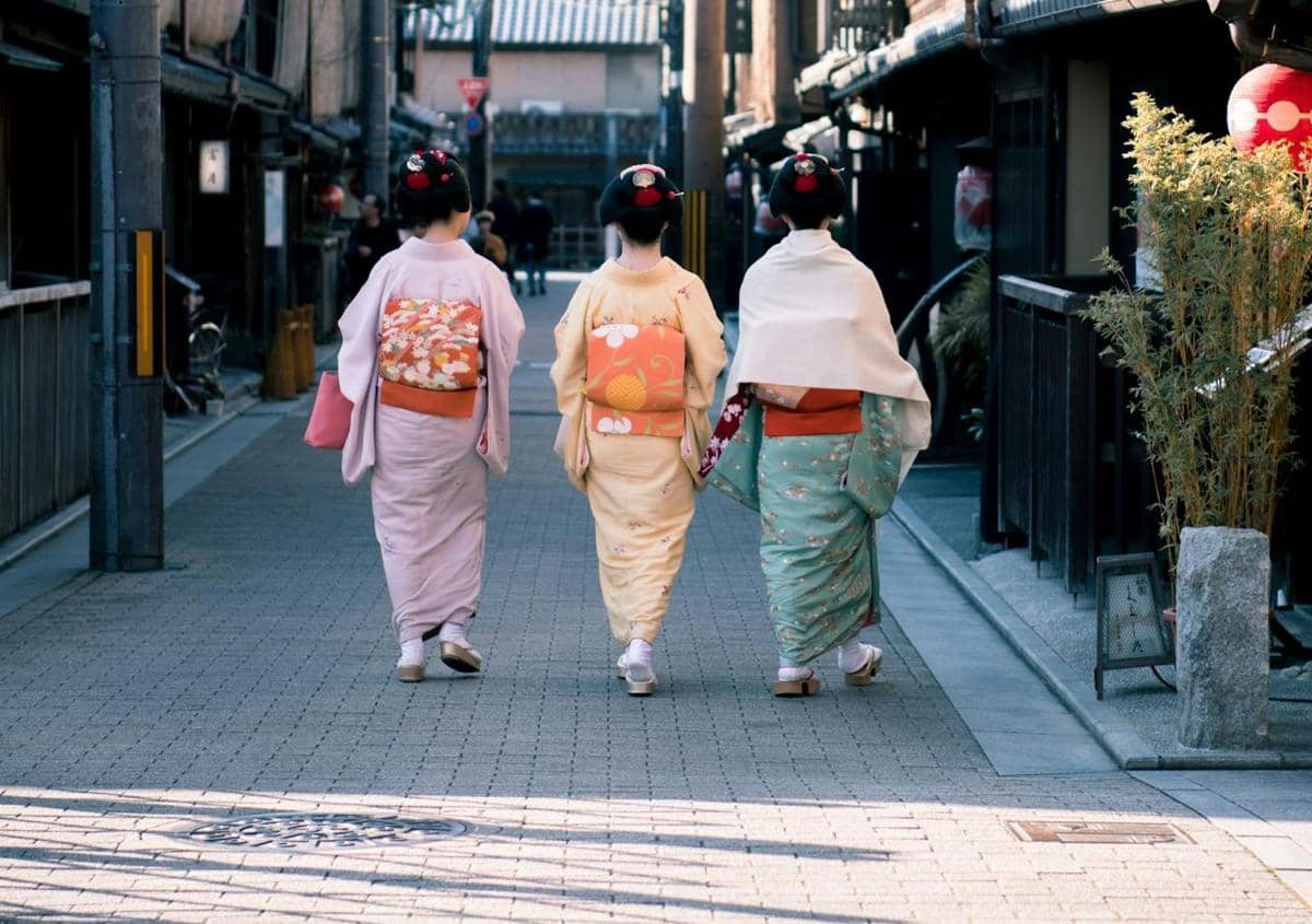 ilustrasi Gion Kyoto 