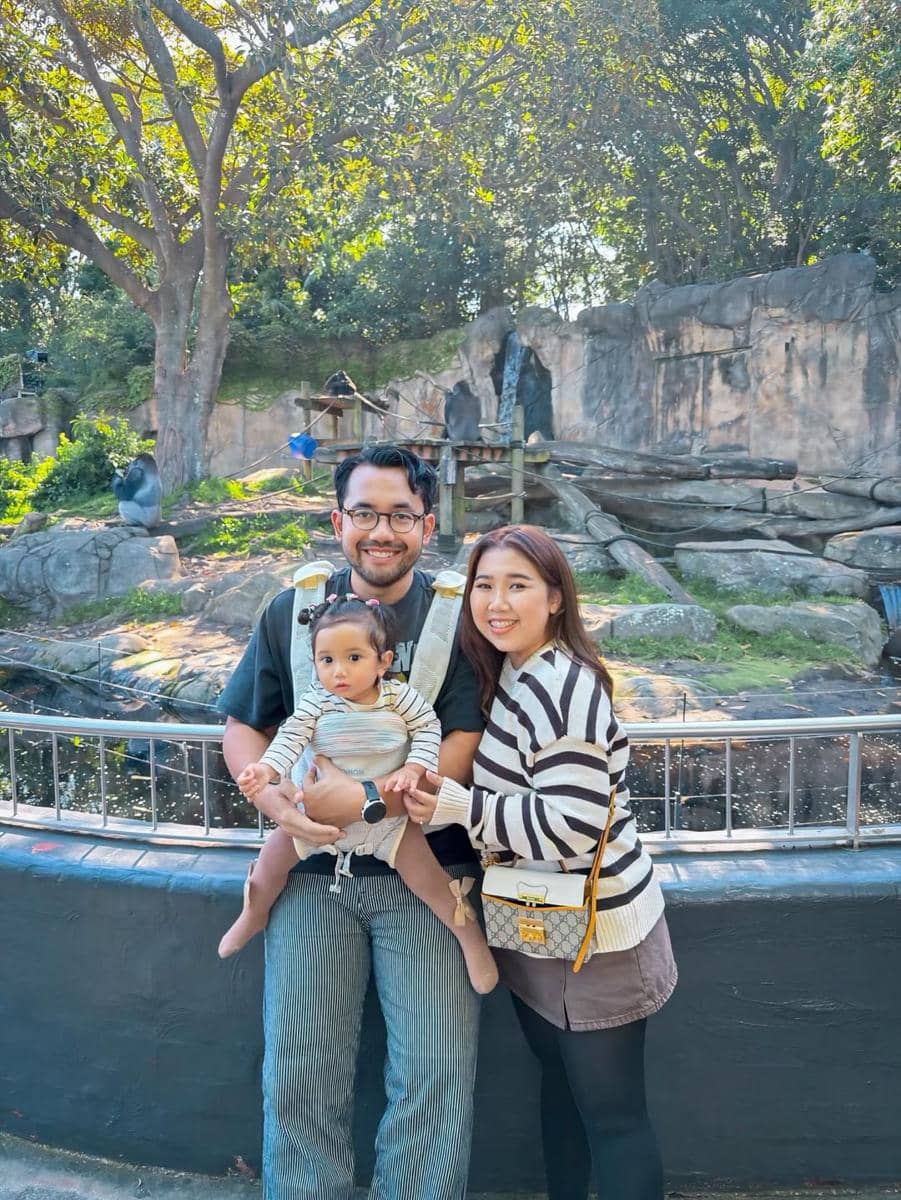  Kiky Saputri ajak keluarga ke Taronga Zoo di Sydney
