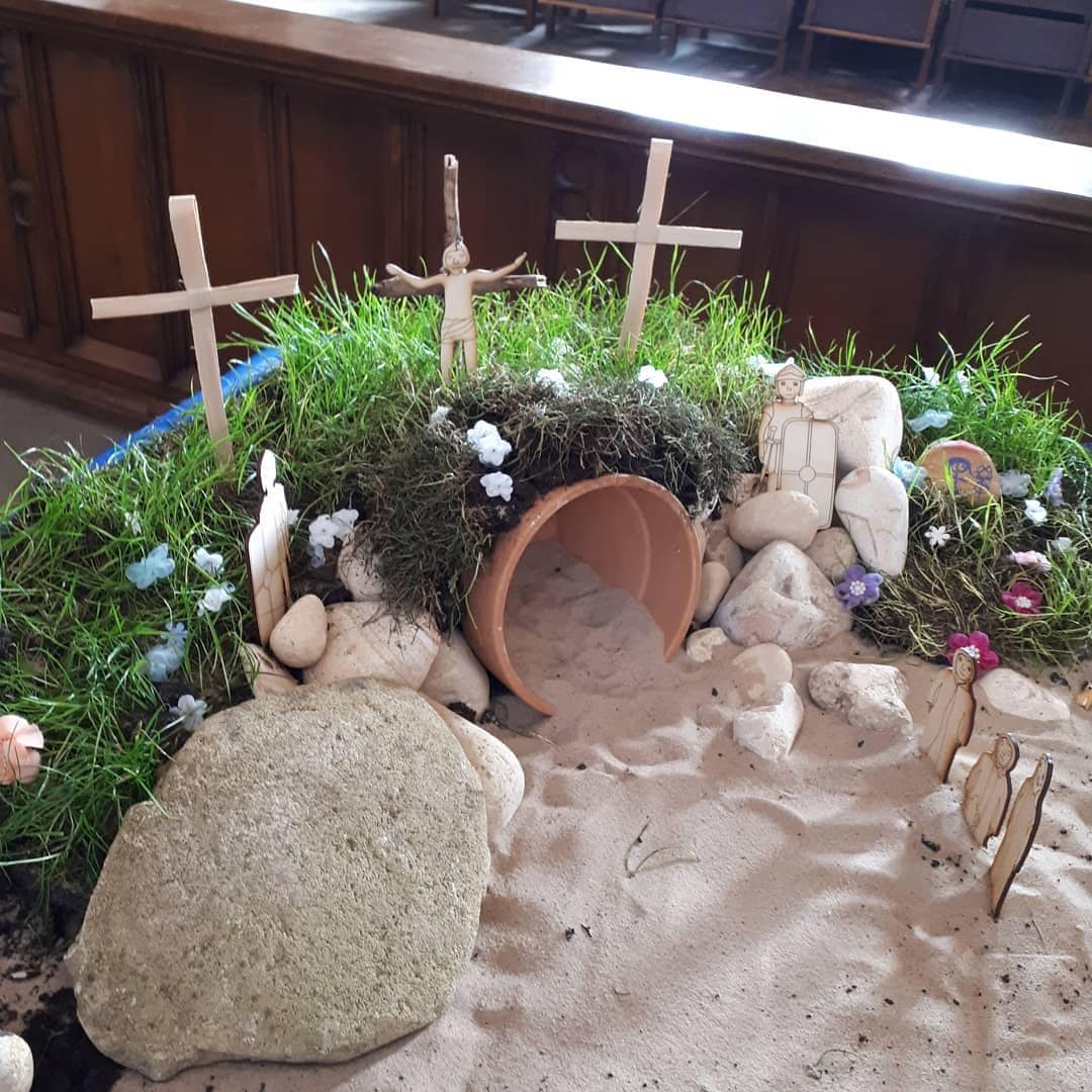 Ide taman paskah kreatif