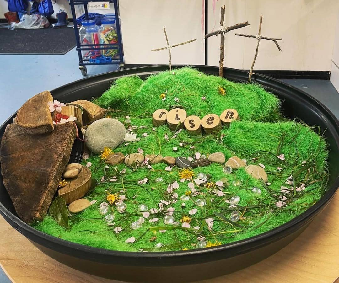 Ide taman paskah kreatif