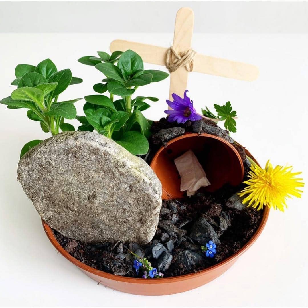 Ide taman paskah kreatif