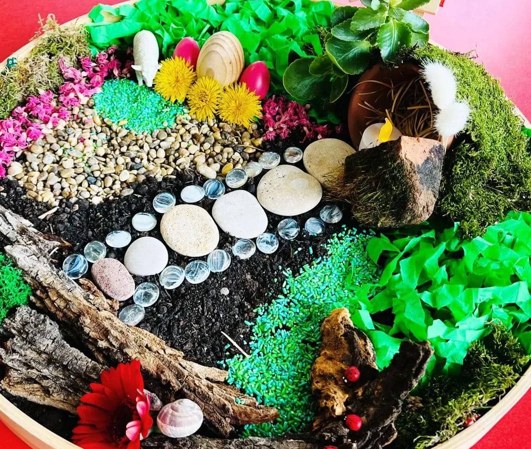 Ide taman paskah kreatif