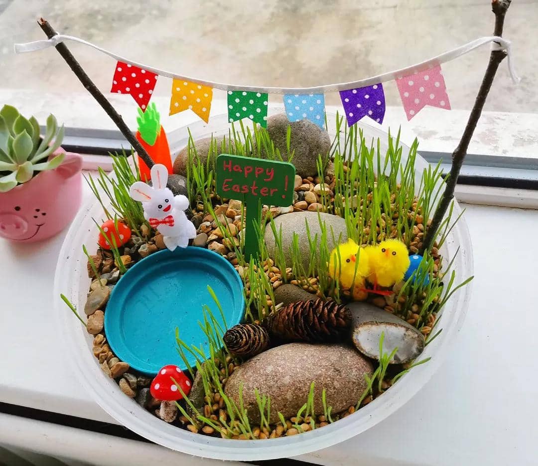 Ide taman paskah kreatif