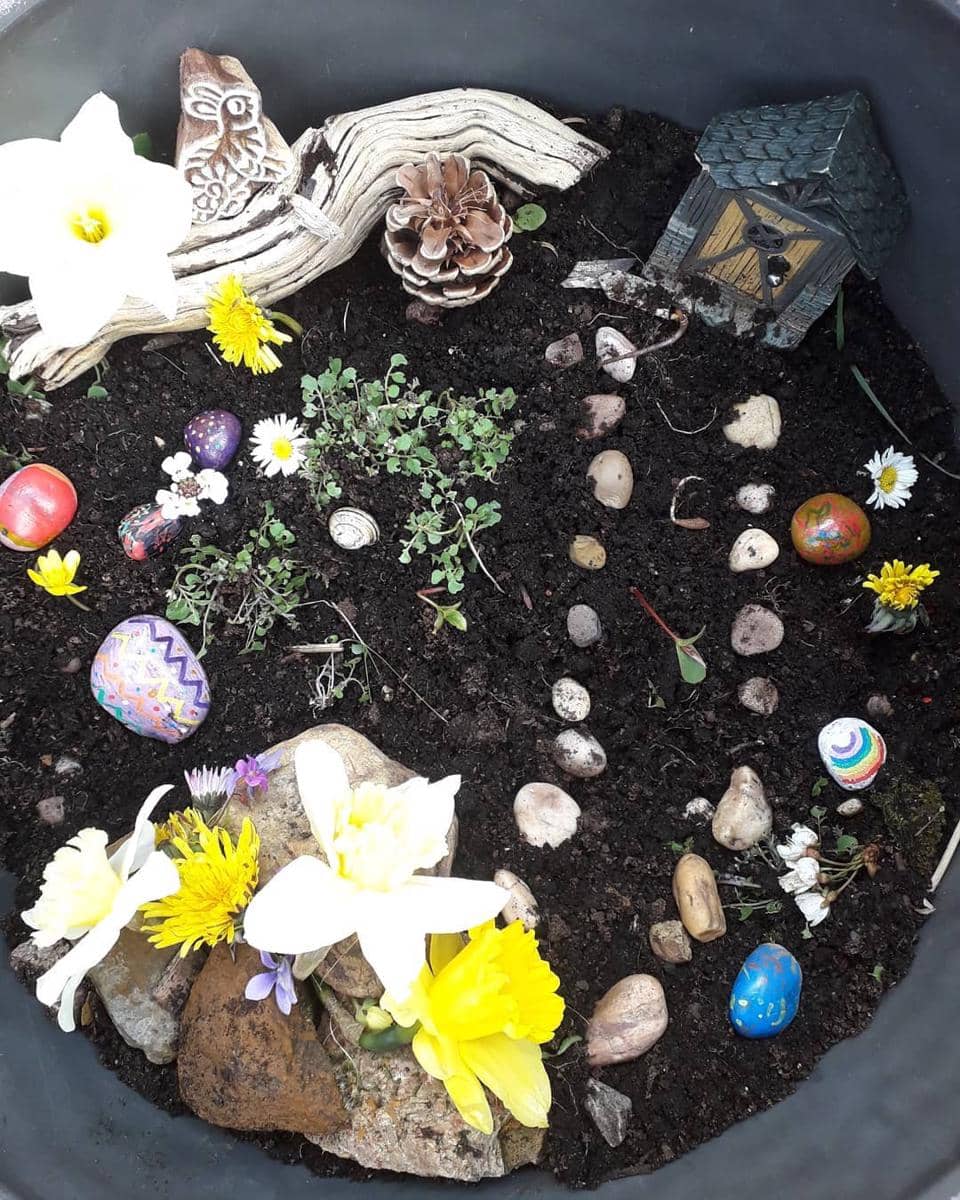 Ide taman paskah kreatif