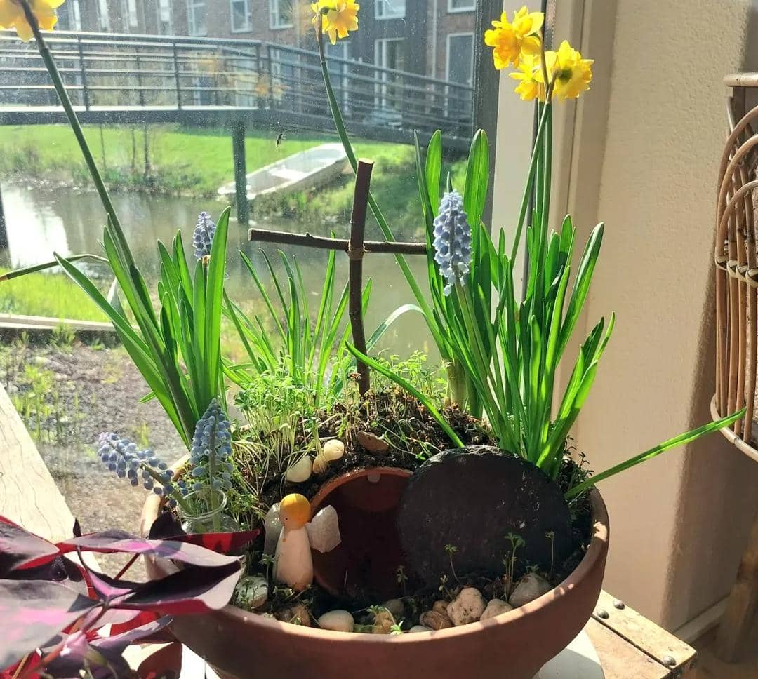 Ide taman paskah kreatif