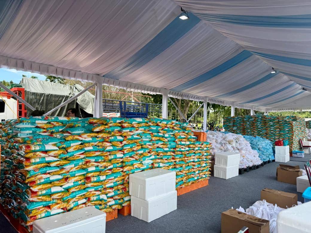 Bazar dan hiburan rakyat di kawasan Monas, Sabtu (28/3/2026)