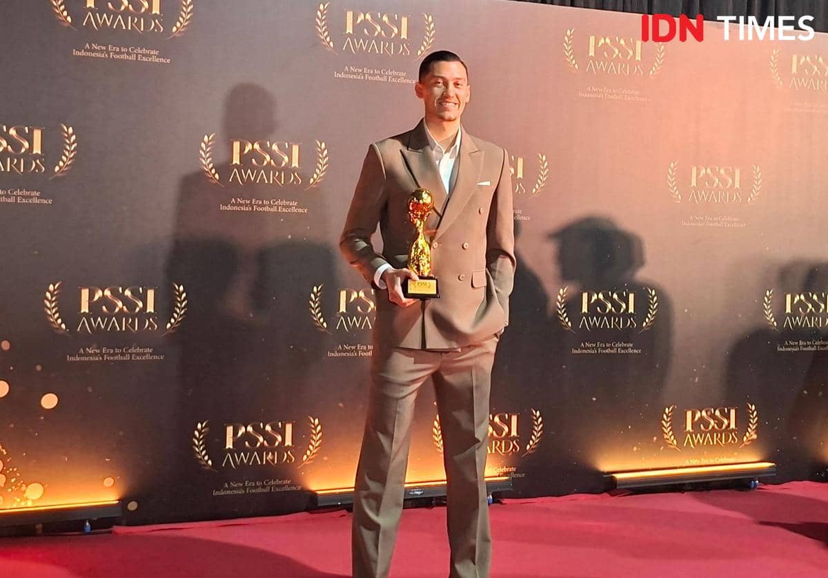 PSSI Awards 2026: Jay Idzes Jadi Pemain Pria Terbaik
