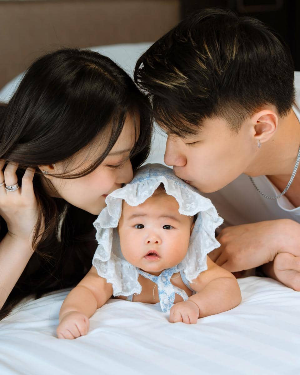 Potret Perdana Baby Vinica, Anak Vior (instagram.com/nitavior)