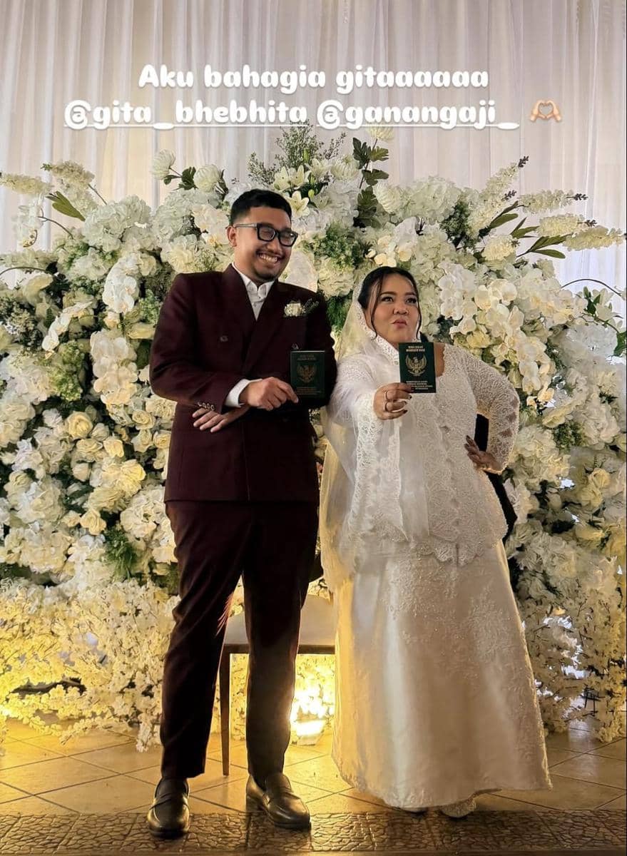 Pernikahan Gita Bhebhita