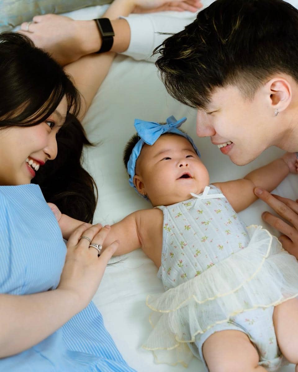 Potret Perdana Baby Vinica, Anak Vior (instagram.com/nitavior)