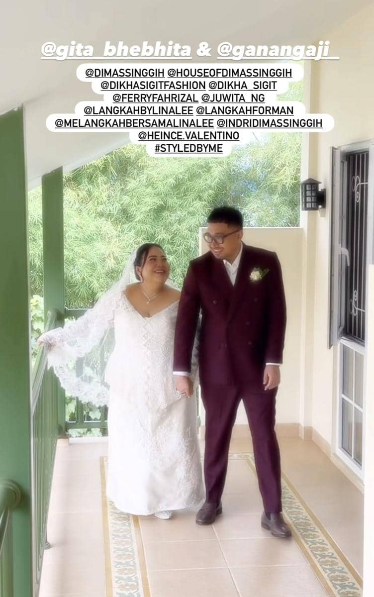 Pernikahan Gita Bhebhita