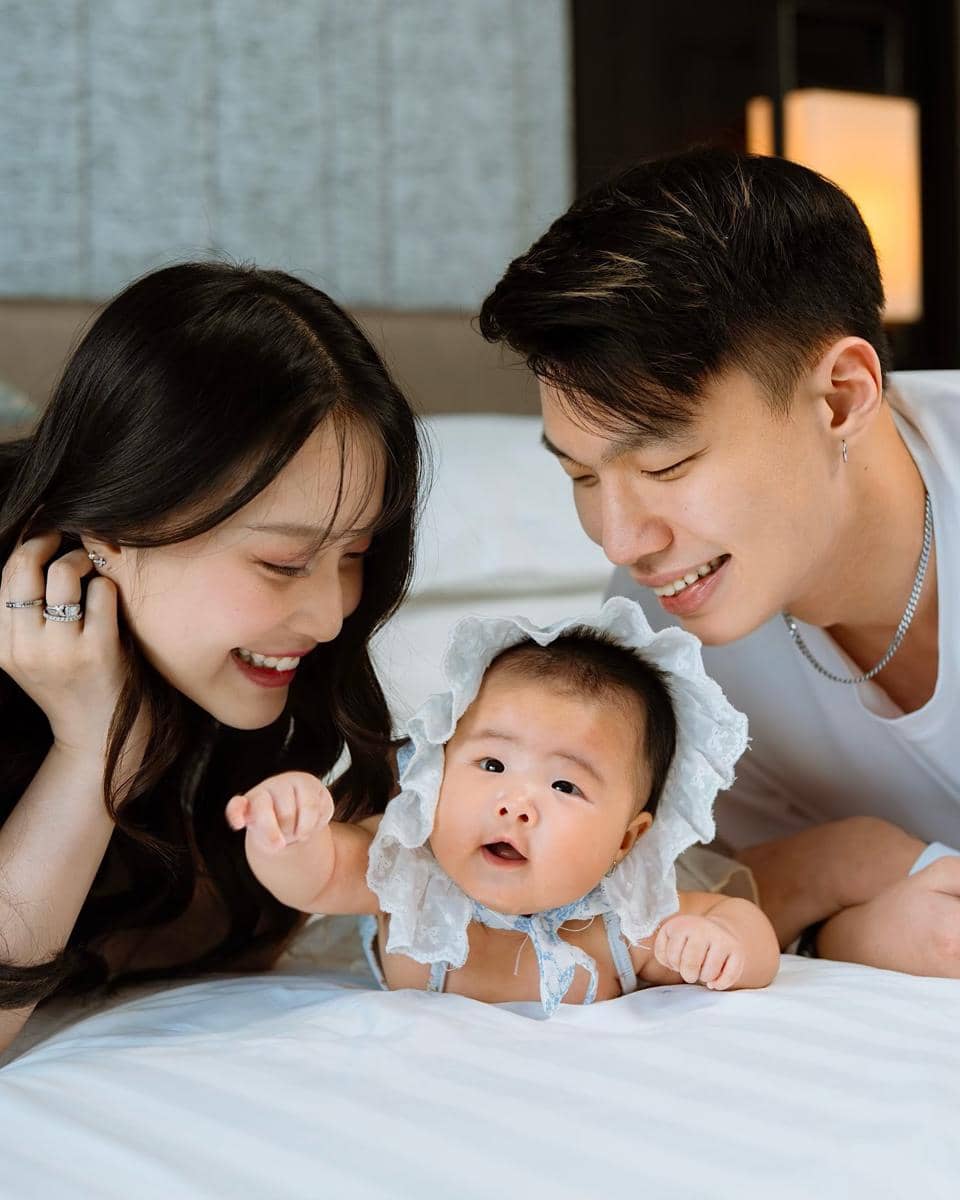 Potret Perdana Baby Vinica, Anak Vior (instagram.com/nitavior)
