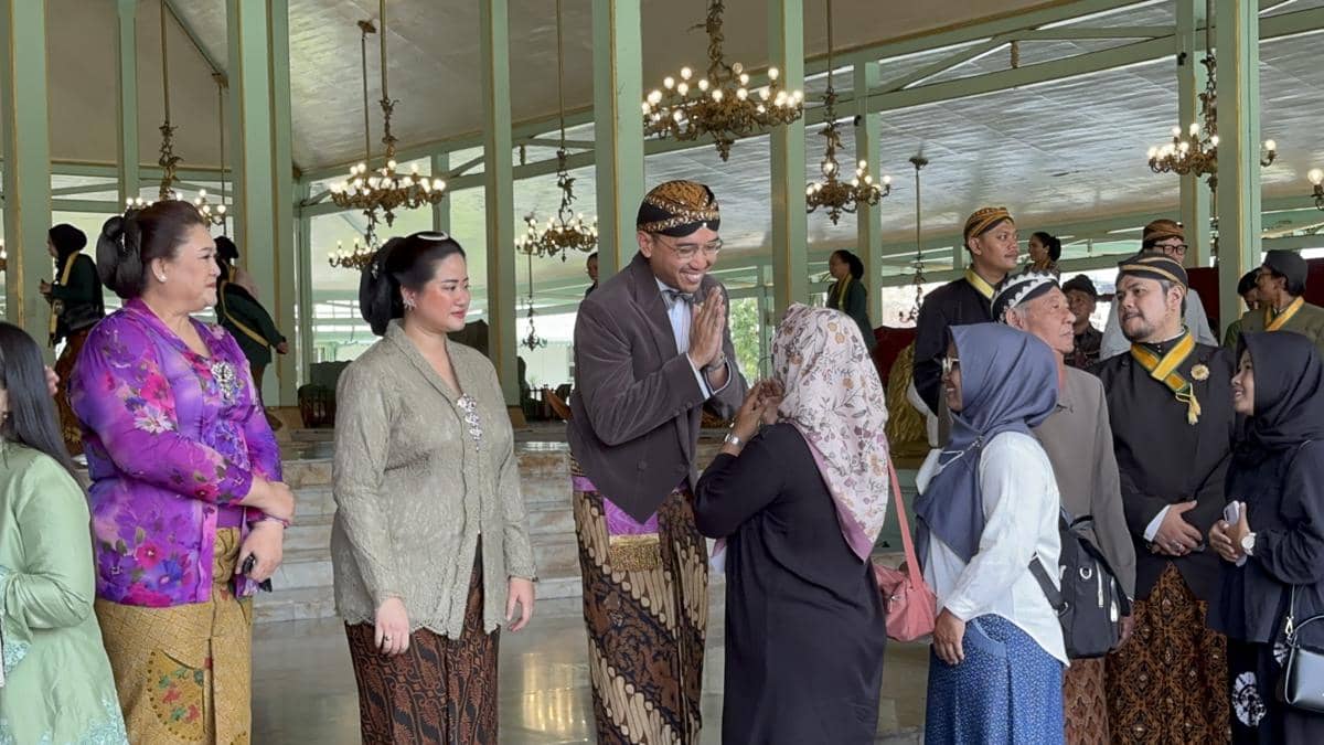 Potret Halal bi Halal di Pura Mangkunegaran, Ada 4.000 Ketupat Opor