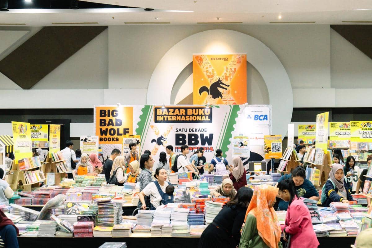 Big Bad Wolf Kembali ke Makassar, Jutaan Buku Diskon hingga 90 Persen