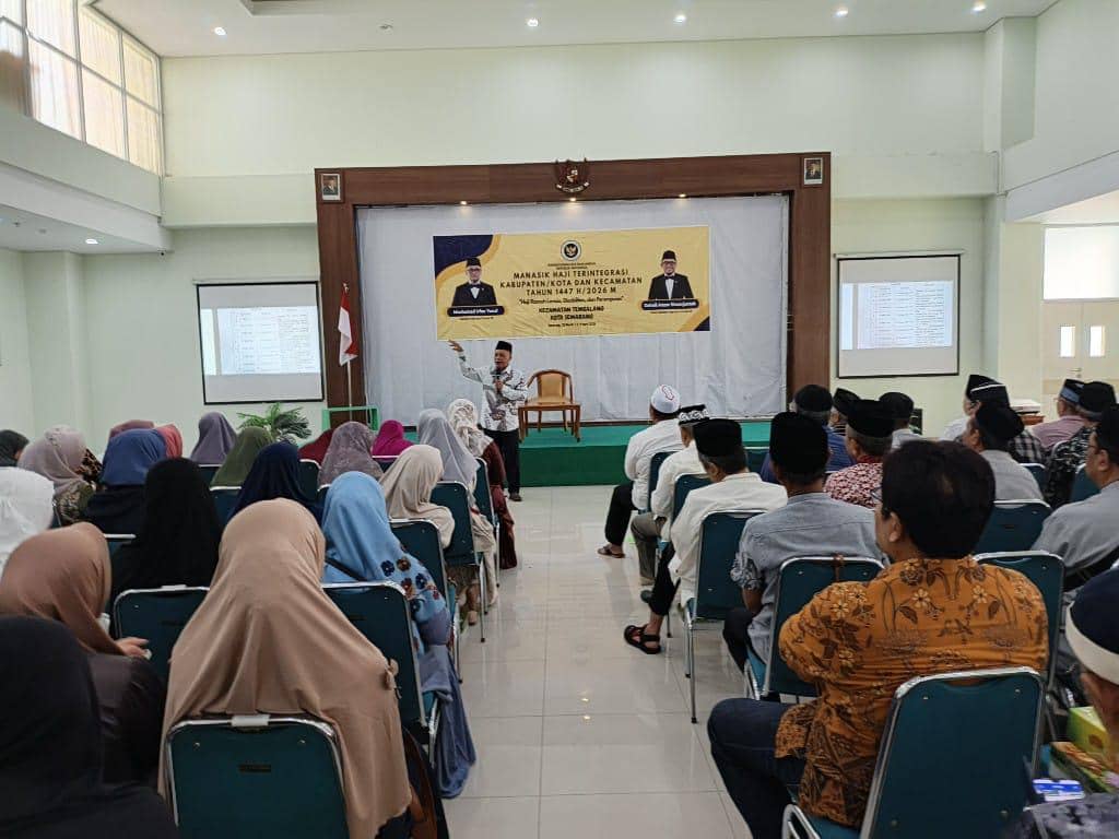 Bekal Ke Tanah Suci, 210 Calon Jemaah Haji Tembalang Ikuti Manasik